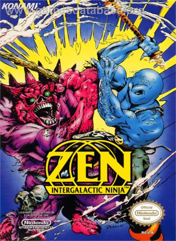 Cover Zen - Intergalactic Ninja for NES